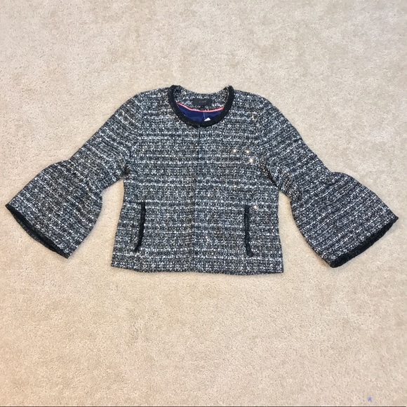 πNWTπ J Crew Tweed Lady Jacket - Picture 6 of 14